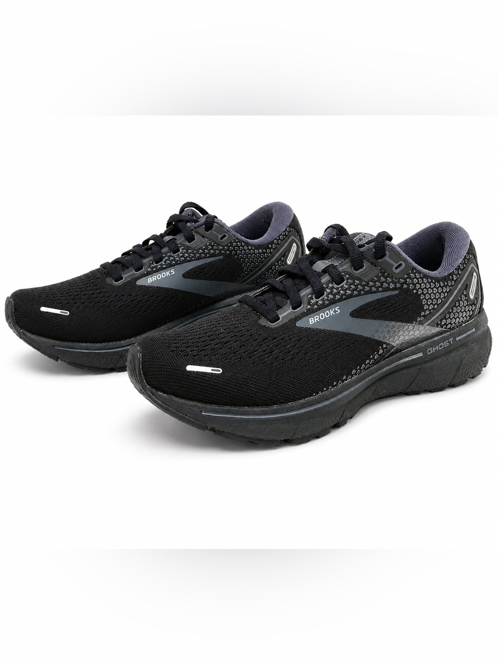 🔥 Brooks Ghost 14 Women’s Size 8 Black Athletic Running Walking Shoes